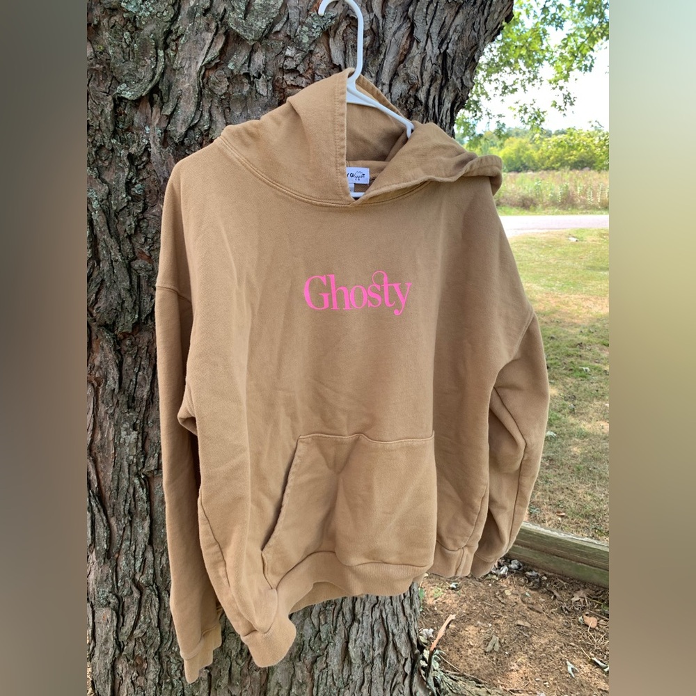 Lonely Ghost tan hoodie
